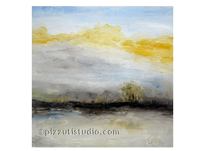 Abstract Oil painting