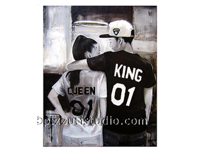 Custom Couple Portrait