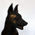 Custom bronze dog sculpture