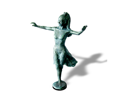 Custom bronze sculpture